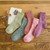 Thickened Winter Middle Tube Socks Women's Christmas Style Deer Snowflake Pattern Warm Autumn Winter Fashionable Ladies Socks