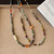 Colorful Stone Cube Necklace