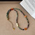 Colorful Stone Cube Necklace