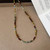 Colorful Stone Cube Necklace