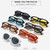 Retro Cat Eye Rivet Shades