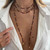 Vintage Beads Chain Necklace