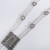 Vintage Square Hollow Tassel Necklace