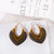 Vintage Heart Rope Earrings