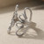 Vintage Silver Adjustable Ring