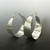Vintage Silver Hoop Earrings