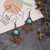 Indian-Style Dangle Earrings
