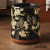 Stainless Steel Retro Trash Can – Modern Wastebasket for Bedroom & Kitchen