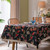 Heritage Floral Jacquard Dining Table Cover