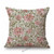 Elegant British Art Floral Pillow Case