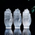 Elegant Evil Eye Crystal Hand Figurine
