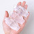 Elegant Evil Eye Crystal Hand Figurine
