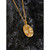 Moon Star Eye Zircon Necklace