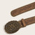 Elegant Adjustable PU Leather Brown Belt