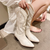 White Western Cowboy Boots