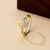 Sun and Moon 925 Silver Couple Ring Set
