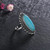 Natural Turquoise Stone Ring