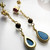 925 Sterling Silver Riviera Earrings – Gold Plated Women Jewelry