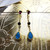 925 Sterling Silver Riviera Earrings – Gold Plated Women Jewelry