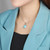 925 Sterling Silver Larimar Pendant for Women