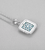 925 Sterling Silver Larimar Pendant for Women