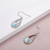 Elegant 925 Sterling Silver Larimar Earrings