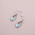 Elegant 925 Sterling Silver Larimar Earrings