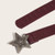 Retro Star Buckle Belt
