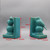 Ceramic Elephant Bookends – Decorative Bookshelf Organizer