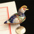 Decorative Enamel Peacock Statue – Traditional Cloisonné Art