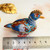 Decorative Enamel Peacock Statue – Traditional Cloisonné Art