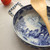 Ceramic Casserole Pan with Handles – Blue & White Kitchenware