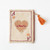 Embroidered Card & Coin Pouch – Japanese Style Cosmetic Bag