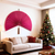 Bohemian Wall Art Fan – Natural Bamboo Over Bed Decoration