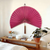 Bohemian Wall Art Fan – Natural Bamboo Over Bed Decoration