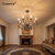 Colorful Crystal Ceiling Light – 4 Bulb Boho Style Lamp