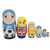 Wooden 5/10Pcs/Set Matryoshka Handmade Home Decoration