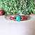 Vintage Natural Turquoises Coral Inlaid 925 Sterling Silver Cuff Bangles