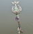 Moon Viking Dragon Feather Amethyst Witch Magic Wand