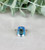 Radiant Crystal Ring - Sapphire