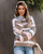Bohemian Women Striped Knitwear Sweater