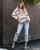Bohemian Women Striped Knitwear Sweater