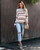 Bohemian Women Striped Knitwear Sweater