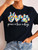 Peace Love Cartoon Graphic Printed T-shirt