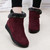 Winter Wedge Waterproof Snow Ankle Boots