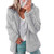 Faux Fur Fluffy Hooded Fleece Plush Casual Jacket