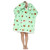 Fluffy Flannel Oversized Wearable Blanket Hoodie
