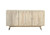 Corrugated Ash Hardwood Handmade Sideboard
