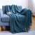 Nordic Knitted Plaid Throw Thread Blankets