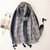 Fashionable Wild Leopard Print Long Shawl Scarf